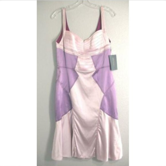 Zac Posen Silk Amethyst Maison Dress 10 - Picture 2 of 7